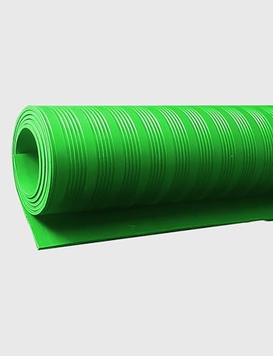 Tapis isolant en caoutchouc pour panneaux électriques 1x5m