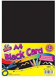 Artbox A4 Card Black (Pack Of 15 Sheets - View #7