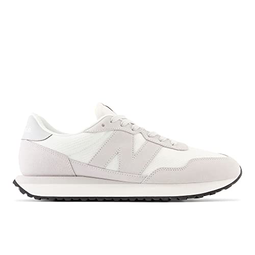 New Balance New Balance Men's 237 V1 Sneaker, White/Grey Matter, 4
