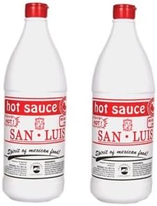 San Luis Salsa Picante Hot Sauce - 31.4 Oz (Pack of 2)