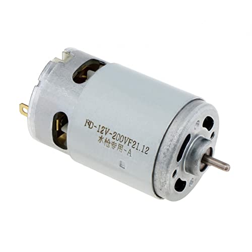 Moteur RS550 12V à fort couple avec arbre en D pour une puissance de rotation stable