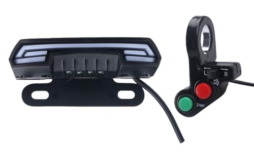 Luces traseras de scooter para una conducción urbana segura y visible