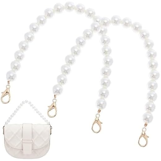 Imitation Pearl Bag Chain Strap 32 CM