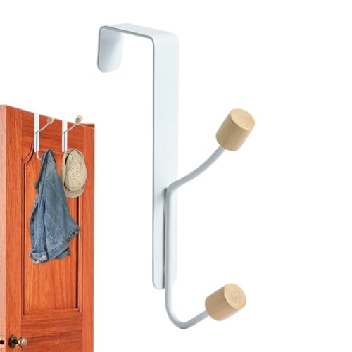 Renchey Ganchos Colgadores Para Puertas,Organizador de Percheros para Puertas | Metal Reutilizable Soporte Resistente Para Toallas Ropa Baño Dormitorio Cocina Sala