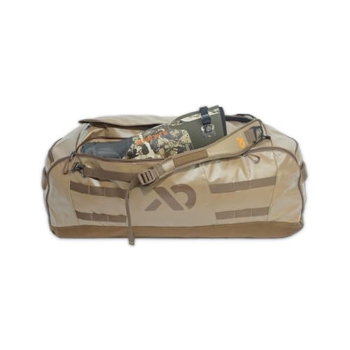 First Lite Dirtbag Duffle - Heavy Duty Duffle Bag for Hunting & Travel - Dry Earth - Large
