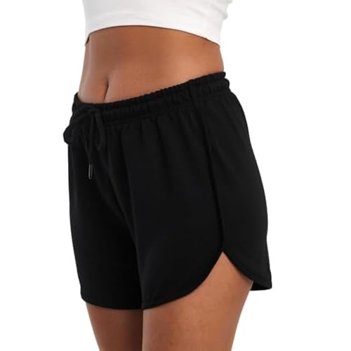 Kurze Hose Damen – Shorts Sommer Jogginghose, Sporthose Kurz Baumwolle, Trainingshose Kurz – Laufhose Kurz Sommerhose Kurz Yoga Sport Freizeit