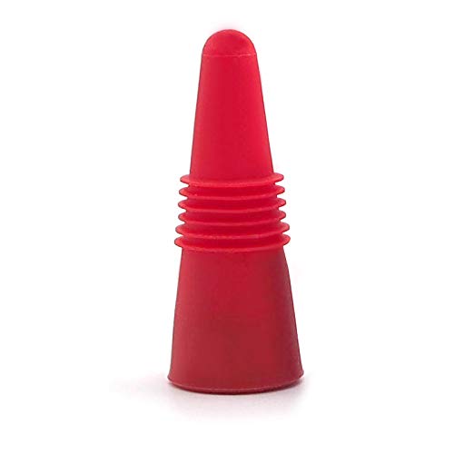 Bouchon de Bouteille en Silicone,Bouchon pour Vin 8 pièces Multicolore Réutilisable Bouchon Bouteille avec Filetée pour Bouteille de vin et de Boisson - Image 5