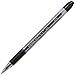 Pentel RSVP Razzle-Dazzle Ballpoint Pen, (1.0mm) Medium Line, Black Barrel, Black Ink, Box of 12 (BK91RDA-A)