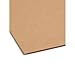 Smead Fastener File Folder, Reinforced Straight-Cut Tab, Letter Size, Kraft, 50 per Box (14813), Brown