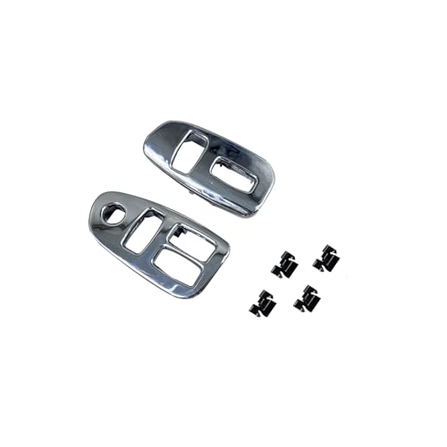 Bordures chromées bouton vitre Camaro 1993-2002 avec clips de fixation