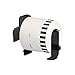 Produktbild Double Dragon 10 Rollen DK-22205 Endlospapier Etiketten, 62mm x 30,48m, für Brother QL Drucker (QL-800/810W/820NWB/500/550/570/650TD/700/710W/720NW/1050/1060N), inkl. 10 Halterungen
