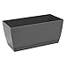 Produktbild Blumenkasten Untersetzer Pflanzkasten Coubi grau Blumentopf 39 cm Dekotopf