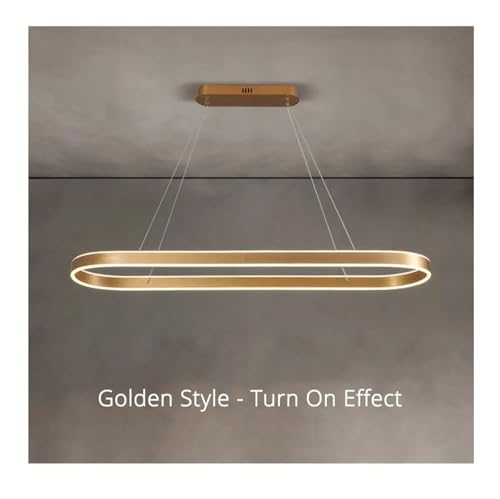 Lampe suspendue LED dimmable pour salle à manger et cuisine moderne