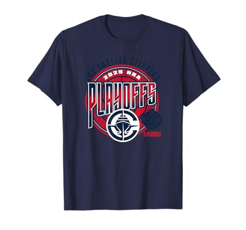 NBA Official Los Angeles Clippers 2025 Playoffs Game Day T-Shirt