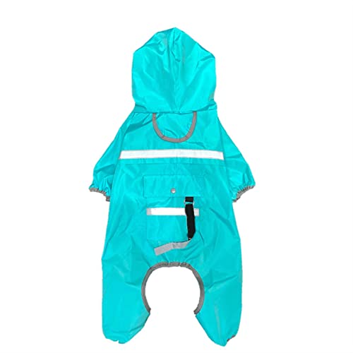 Poncho de cão de capa de chuva para cães para cães de chuva de cachorro à prova d'água com capa de