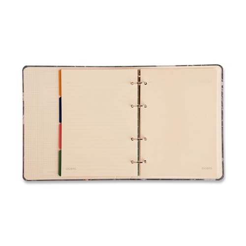 Caderno Criativo Argolado Office Duo Trama Pautado & Pontado A5 Xadrez, Cicero