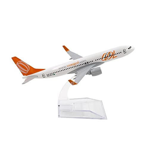 Modèle d'avion 737 VARIG en métal 16 cm résistant pour collection sans usure