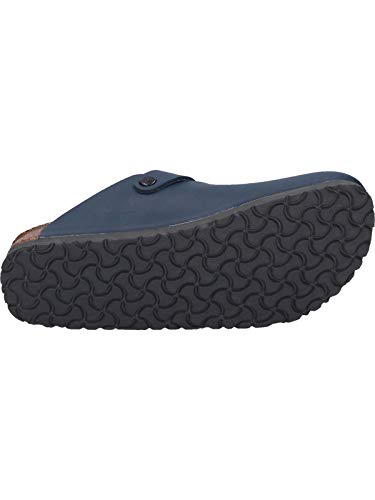 Image of Birkenstock Original Boston ESD Leather Narrow Width, Blue 42 N EU