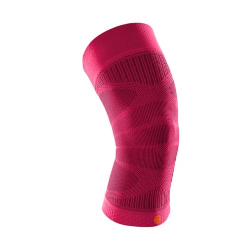 [BAUERFEIND] �o�E�A�[�t�@�C���h SPORTS COMRESSION KNEE SUPPORT�i�X�|�[�c�R���v���b�V�����j�[�T�|�[�g�j�G�p�T�|�[�^�[ �h�C�c�� ��ʈ�Ë@�� �R���v���b�V�����ŋؓ������������G�֐߂����艻�i�s���N (Pink),