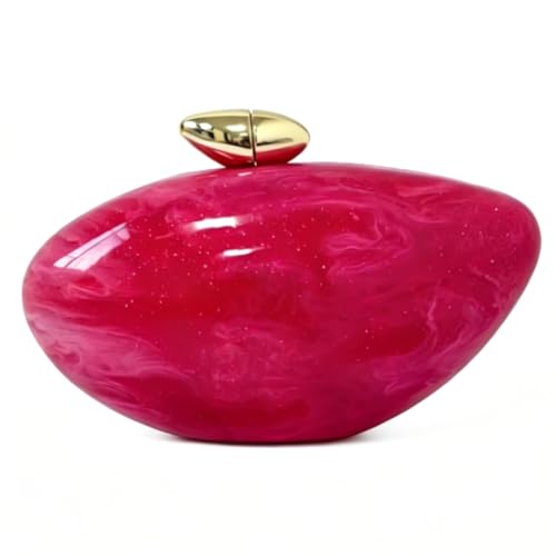 Image of Acrylic Evening Clutch Purse Star Shape Unique Evening Crossbody Bag for Women Formal Wedding Prom Party Silver