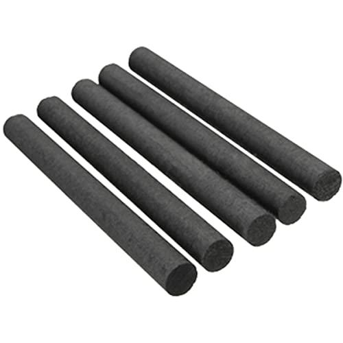 Tige de graphite de carbone noir 7mm pour électrode de fonderie et soudage