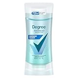 Degree Advanced Protection Antiperspirant Deodorant Shower Clean for 72-Hour Sweat & Odor Control for Women, with Body Heat Activated Technology, 2.6 oz