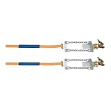 pa-man タイヤチェーン ラチェット式 小型・中型トラック用 アルミ/スチールホイル兼用 2本組 緊急 PEC-3R