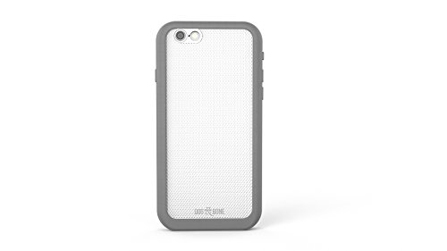 Dog & Bone Waterproof Case for Apple iPhone 6S Plus / 6 Plus - Retail Packaging - Silver Tail White/Gray