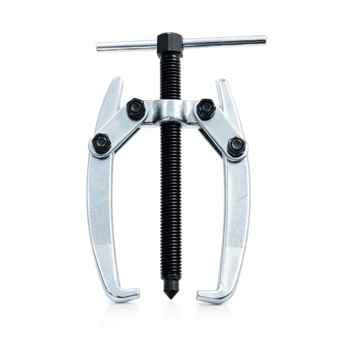 KATSU Extractor de Rodamientos de Engranajes de Dos Mordazas 70mm, Acero al Carbono 2 Brazos Extractor de Cojinetes de Engranajes para Coche Motocicleta Reparación Automática