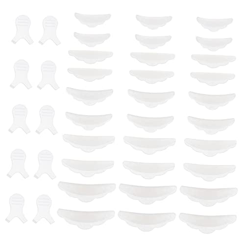 Veemoon 1Juego Almohadillas de Silicona para Lifting de Pestañas Pinceles de Almohadillas Herramienta Reutilizable para Extensiones de Pestañas