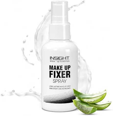 INSIGHT Makeup Fixer Spray (75ml) | Non Greasy Formula | Infused with Aloe Vera | Instant Hydration | Natural Glow Finish