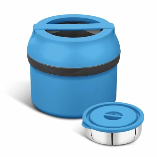 ASIAN Plastowares - Wonder Meal S.S Lunch Box JR for Kids | Adults | Office | Travel | Insulated Tiffins | Keeps Food Hot | 3 Containers |... - Image 3