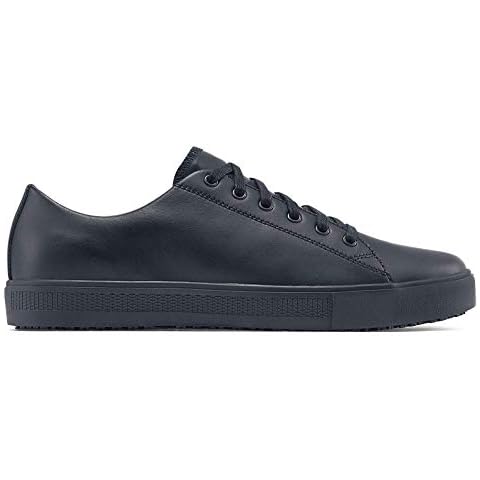 Shoes for Crews Old School Low-Rider IV, Shoes for Women and Men with Non Slip Outsole, Water Repellent and Lightweight Work Trainers Cover