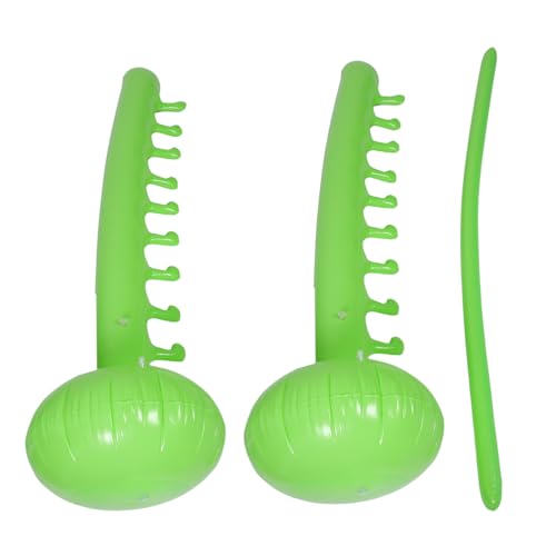 Jeu gonflable extérieur avec barre de saut réglable 180 cm verte