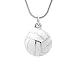 Spinningdaisy Jumping Strike Volleyball Necklace
