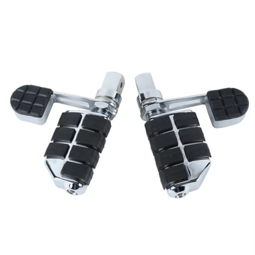 Repose pied moto VTX1800 anti-vibration avec étrier et repose-talon