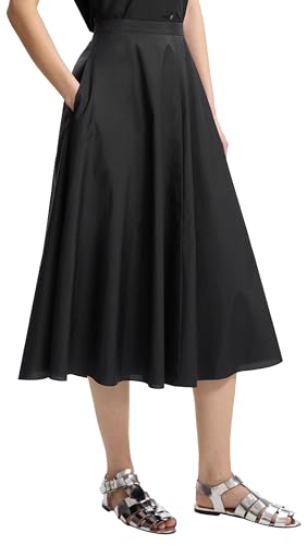 Theory Women's High Waist Full Circle Skirt2