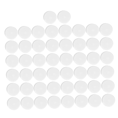 BESPORTBLE 50Pcs Rattle Accessories Plastic Ring Inserts for Bedside Bells Stroller and Crib Noise Maker Fix for Rattle Repair