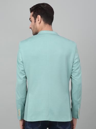 Image of Cantabil Self Design Full Sleeves Notch Lapel Casual Blazer for Men | Casual Blazer for Men | Men Blazer for Casual (P MBZC00057)