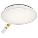 Produktbild Briloner Leuchten LED Deckenleuchte, Dimmbar, Farbton Einstellbar: Warm Kalt Deckenlampe Inkl. Nachtlicht-Funktion, Timerfunktion, Fernbedienung, Ø 60 cm, 48W, Metall, Weiß