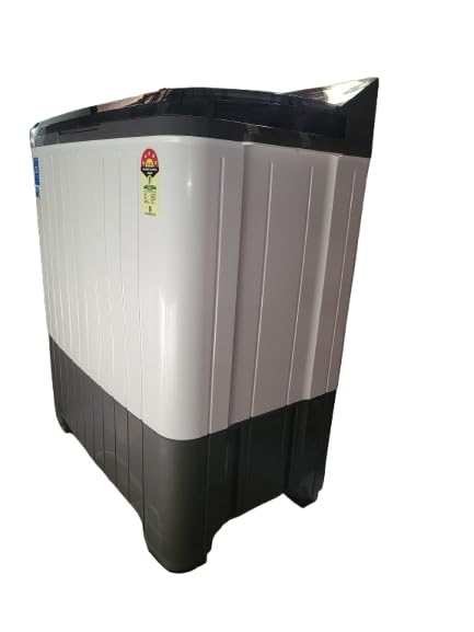 Image of Voltas Beko, A Tata Product 12 Kg 5 Star Semi-Automatic Top Loading Washing Machine (WTT120UPA /GRSSWH5PTDA, Grey, Pulsator Wash Method)