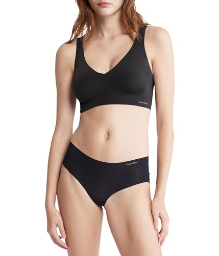 Image of Calvin Klein womens Invisibles Seamless Hipster Panties, Multipack