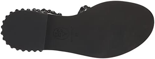 Ash Women's Power Bis Flat Sandal, Black, 5 | Image 3