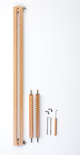 Authentic Knitting Board 28" Knitting Board Loom, Adjustable, 168 pegs, 100% Hardwood
