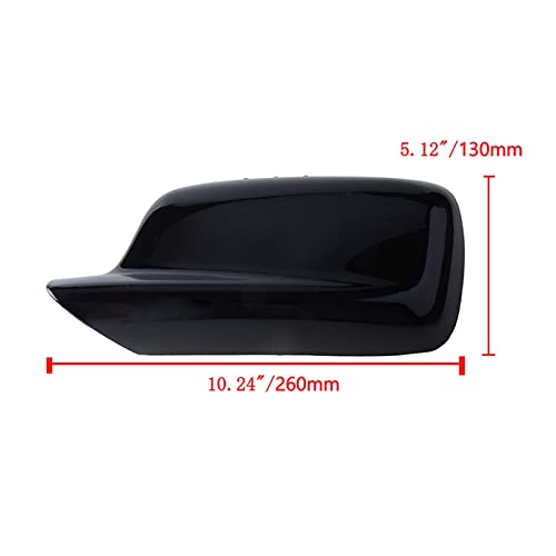 Couvre miroir porte capuchons de rétroviseur pour E65 E66 E67 E46 Coupé noir