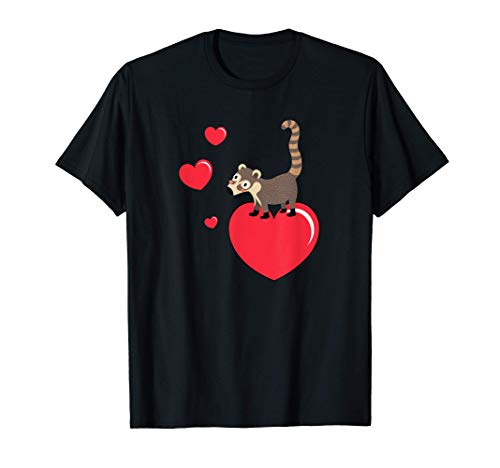 Tolle Nasenbären Baby Mit Herz Rüsselbären T-Shirt