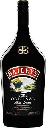 BAILEYS Original Irish Cream, licor de crema de whisky irlandesa con certificación B-Corp, 1500 ml