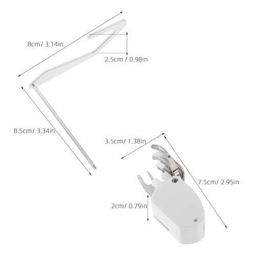 Prensatelas metálico grueso para máquina de coser miniatura 2