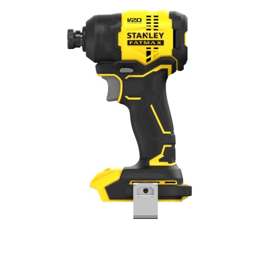 Image of STANLEY FATMAX SBI811-B1 20V MAX CORDLESS Brushless 1 /4 Inch Hex Impact Driver | 2900 RPM Variable Speed | 180 Nm High Torque Heavy Duty Power Fastener - BARE TOOL (Battery & Charger NOT Included)