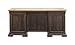 Martin Furniture IMSA680 Double Pedestal Executive Desk, Fully Assembled, Brown